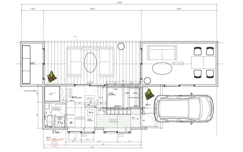 12坪標準タイプ図面